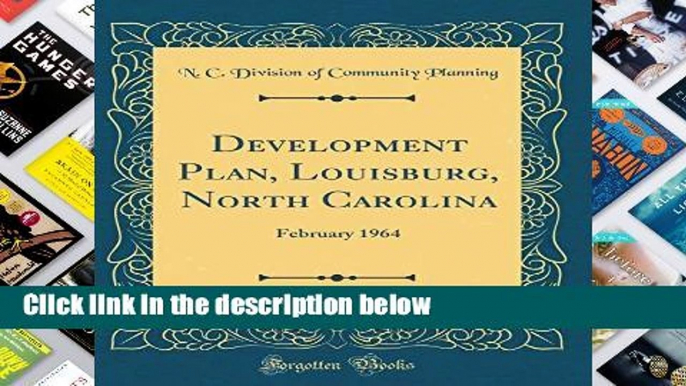 D.o.w.n.l.o.a.d E.b.o.ok Development Plan, Louisburg, North Carolina: February 1964 (Classic