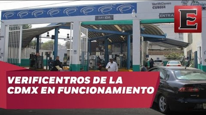 Opera EL 98% de los verificentros en la CDMX