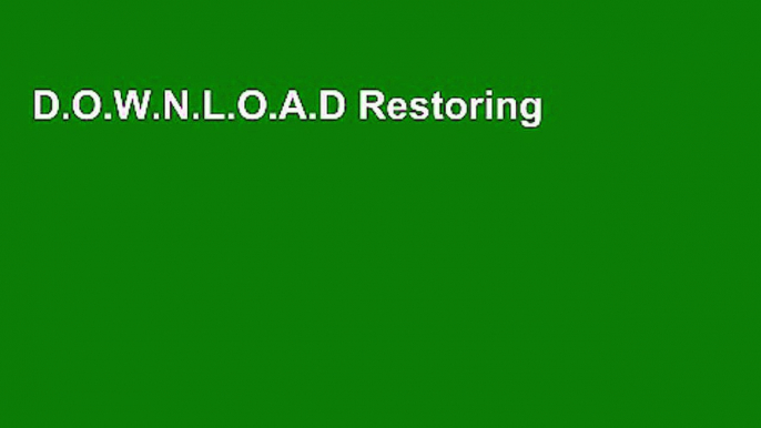 D.O.W.N.L.O.A.D Restoring Fiscal Sanity: How to Balance the Budget (Restoring Fiscal Sanity)