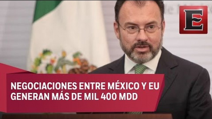 Debemos fortalecer relaciones entre México y EU: Videgaray