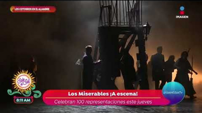 ¡Los Miserables cumplirá 100 representaciones! | Sale el Sol