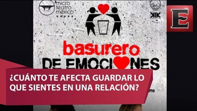 "Basurero de emociones", una obra sobre las relaciones amorosas