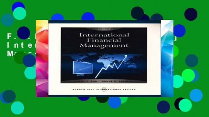 F.R.E.E [D.O.W.N.L.O.A.D] International Financial Management [P.D.F]