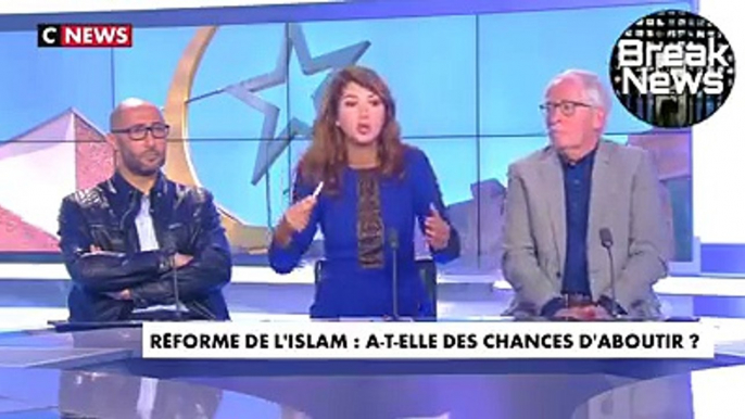 Débat Sur L'islam, Un Imam chevronné corrige sévèrement une Journaliste