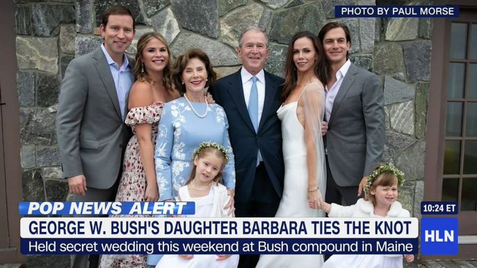 George W. Bush's daughter ties the knot