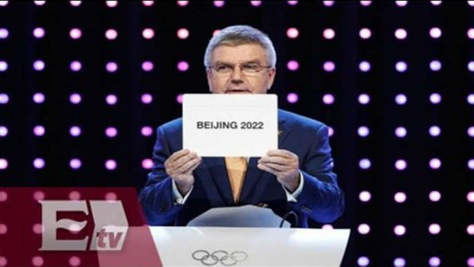 Beijing gana la votación como sede de los Juegos Olímpicos