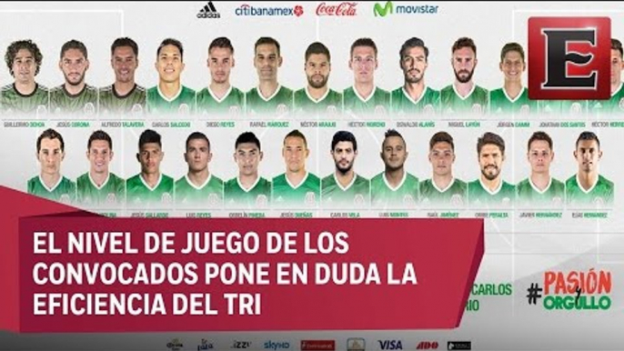 Convocados y ausentes en la Selección Mexicana