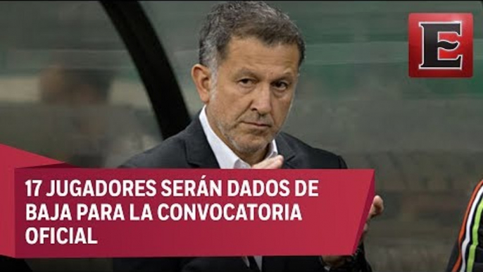 Osorio revela lista de convocados para la Copa Oro