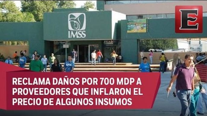 IMSS prepara demanda millonaria contra farmacéuticas