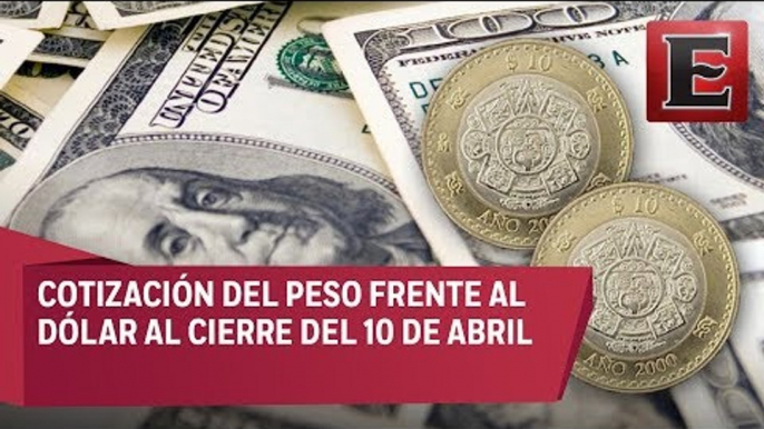 Así cerró el peso frente al dólar