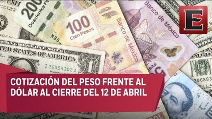 Así cerró el peso frente al dólar