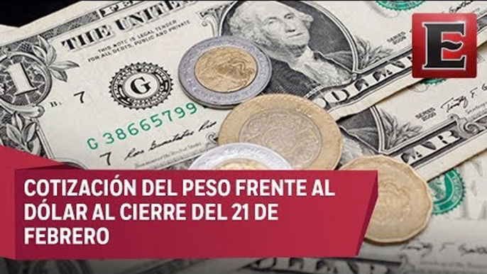 Así cerró el peso frente al dólar