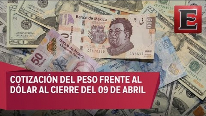 Así cerró el peso frente al dólar