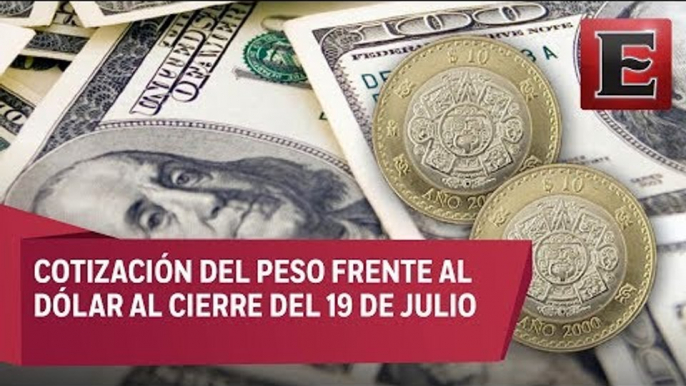 Así cerró el peso frente al dólar