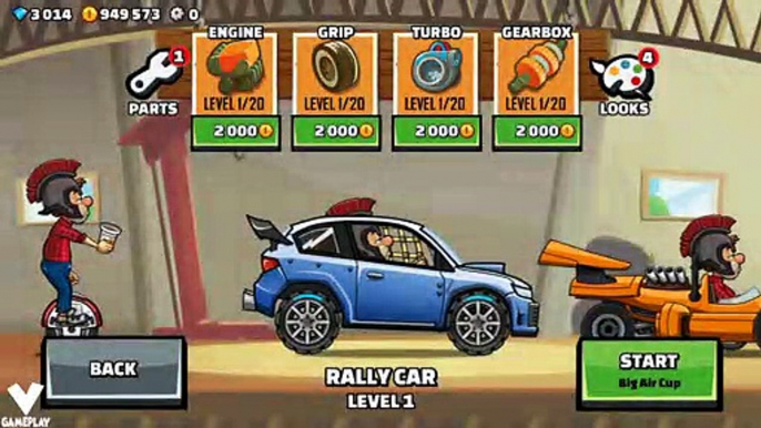 Hill Climb Racing 2 - All Cars Unlocked + Race with each car ! MOD APK 2018 Android Gameplay HD