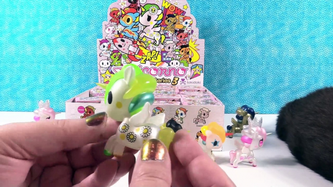 Unicorno Metallico Series 3 Tokidoki Figure Blind Box Opening _ PSToyReviews