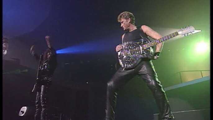 Johnny Hallyday "La musique que j'aime" Bercy 1990