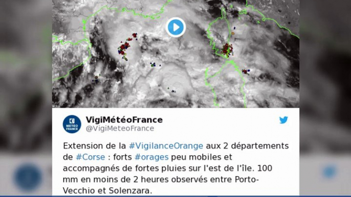 Météo: Cinq départements en alerte orange