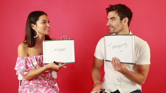 Ashley Iaconetti and Jared Haibon Find Out How Well They Know Each Other