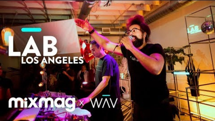 WAJATTA (Reggie Watts & John Tejada) live in The Lab LA