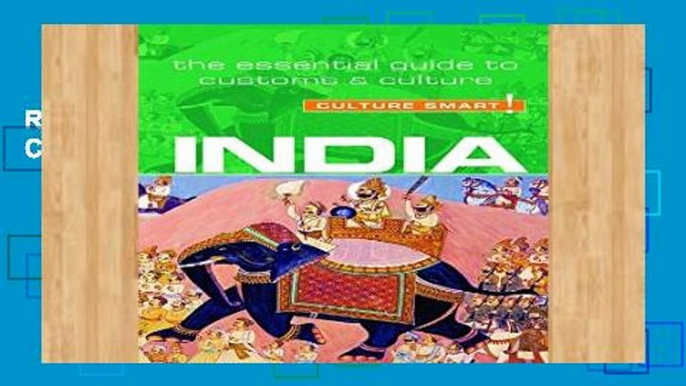 Review  India: The Essential Guide to Customs   Culture (Culture Smart!)