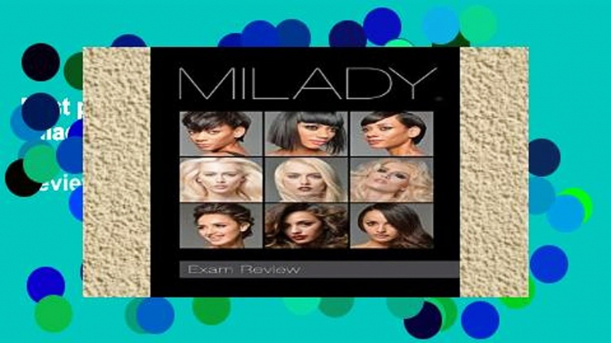 Best product  Exam Review Milady Standard Co (Milday Standard Cosmetology Exam Review)