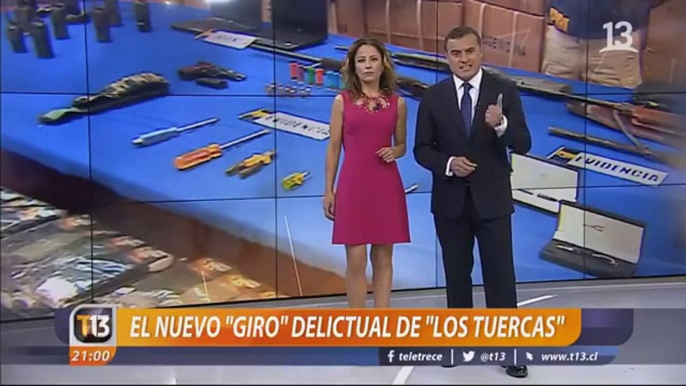 Investigan a banda delictual por más de 50 casos entre asaltos, robos y "portonazos" Mira el noticiario completo en EN VIVO por #T13Móvil »  También en Y