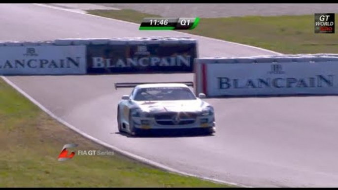 FIA GT Series - Slovakia - Qualifying Session - Round 4 - 2013 - Watch again.