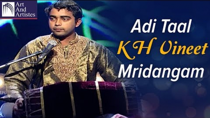 K H Vineet Mridangam | Aaditaal | Carnatic Classical | Instrumental | Idea Jalsa | Art and Artistes