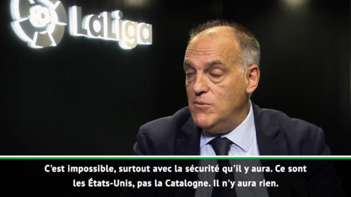 La Liga - Quand Tebas assurait que Gérone-Barça aurait bien lieu à Miami...