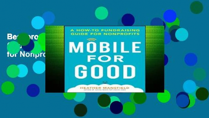 Best product  Mobile for Good: A How-To Fundraising Guide for Nonprofits