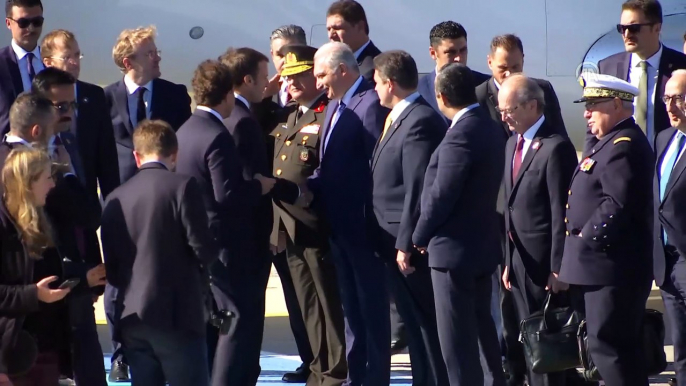 Suriye konulu dörtlü zirve - Fransa Cumhurbaşkanı Macron'un gelişi - İSTANBUL