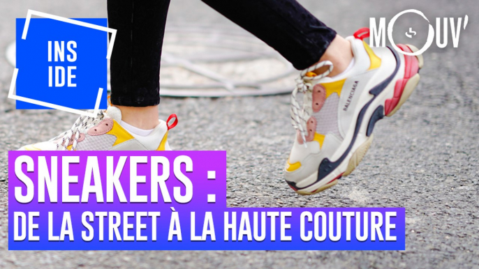 Sneakers : de la street aux défilés haute couture