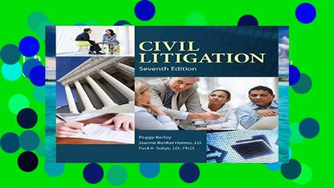 Library  Civil Litigation, Loose-Leaf Version