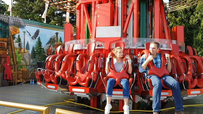 La Mine Tower, nouvelle attraction du parc Spirou à Monteux