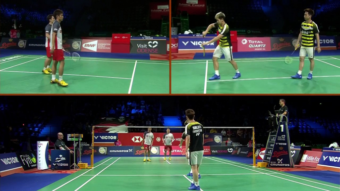 QF | MD | GIDEON/SUKAMULJO (INA) [1] vs HOKI/KOBAYASHI (JPN) | BWF 2018