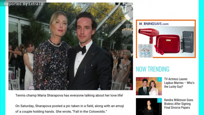 Did Maria Sharapova Just Finally Confirm She’s Dating Prince William’s Friend?