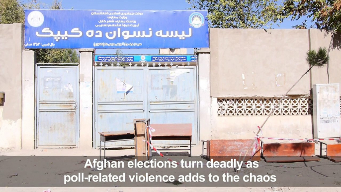 Dozens of casualties as explosions rock chaotic Afghan elections