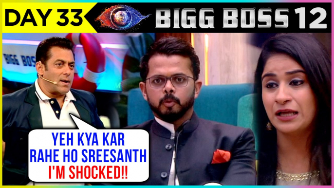 Salman Khan SLAMS Sreesanth Supports Surbhi Rana | Weekend Ka Vaar | Bigg Boss 12 Update