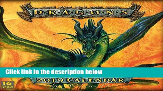 D.O.W.N.L.O.A.D [P.D.F] Dragons by Ciruelo 2019 Calendar [P.D.F]