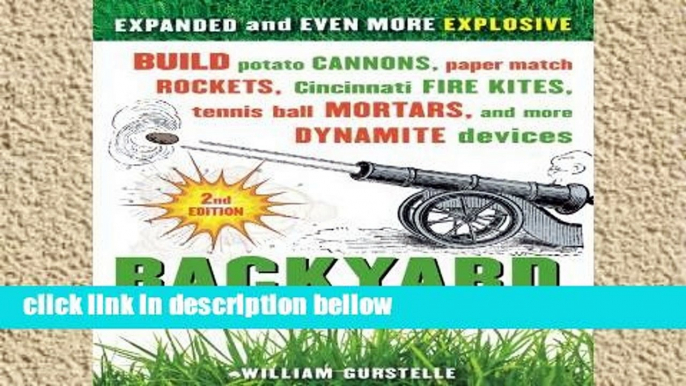 Best product  Backyard Ballistics: Build Potato Cannons, Paper Match Rockets, Cincinnati Fire