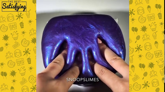 MIXING CLAY INTO STORE SLIME l Most Satisfying Mixing Clay Slime ASMR Compilation 2018