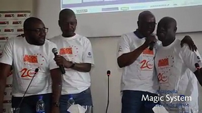 Une prestation A Capella du groupe Magic SystemUn pur moment de bonheur !Vivez avec Tigo la passion de la musique avec #Tigo