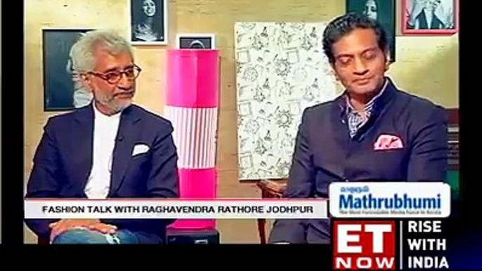 Indian designer Raghavendra Rathore and President & CEO of Reliance Brands Limited Darshan Mehta |  In Conversation with Sonali Krishna | Brand Equity