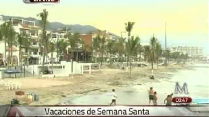 Comienzan vacaciones de Semana Santa en Puerto Vallarta