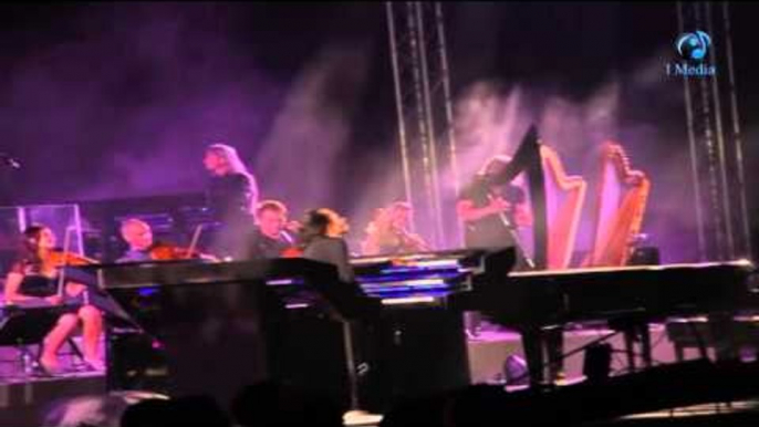 Yanni Concert In Egypt حفل الموسيقار ياني في مصر   أسمع أغنية تكنو على أنغام البيانو و الكمانجات