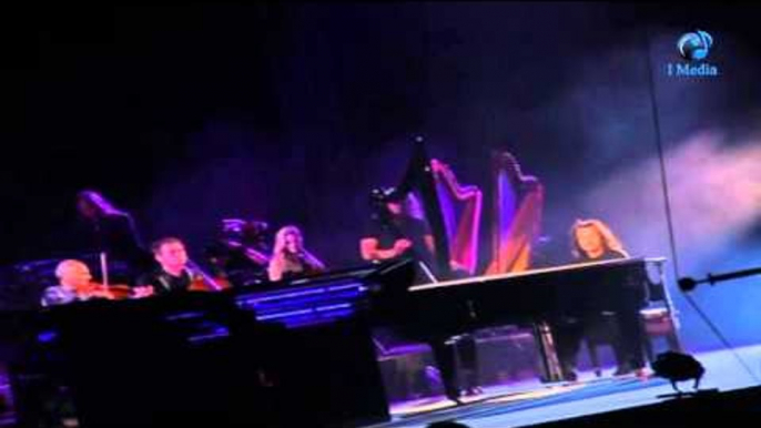 Yanni Concert In Egypt حفل الموسيقار ياني في مصر   شاهد أشارات ياني للفرقة الموسيقية بيدة!