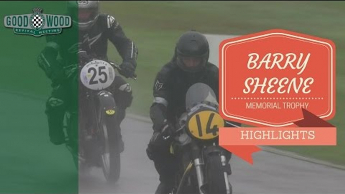 Barry Sheene Memorial Trophy Race 1 Highlights | Goodwood Revival