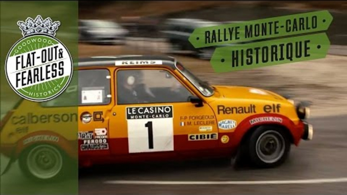 Ultimate Adventure: 200ft Cliff drop rallying at Rally Monte Carlo Historique