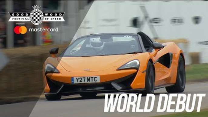 McLaren 570S Spider debuts at FOS